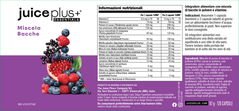 Fruit, Vegetable & Berry Blend Capsules