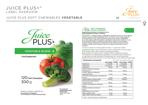 Fruit & Vegetable Blend Chewables (Healthy Starts 4-12)